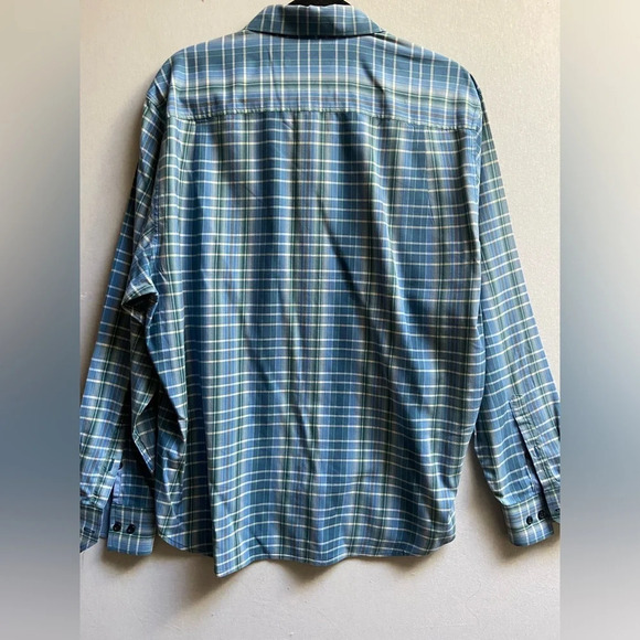 Tommy Bahama silk  cotton collar button up long sleeved shirt Sz XXL - Picture 2 of 9